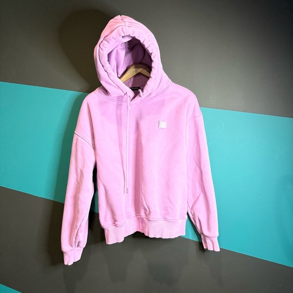 Acne Purple hoodie Cozy Cotton - Picture 3 of 9